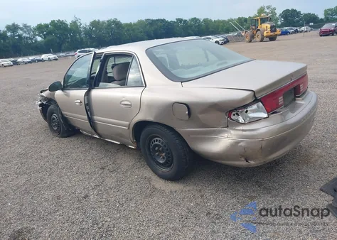 2002 Buick Century Custom из США, поврежденный, VIN 2G4WS52J621228627